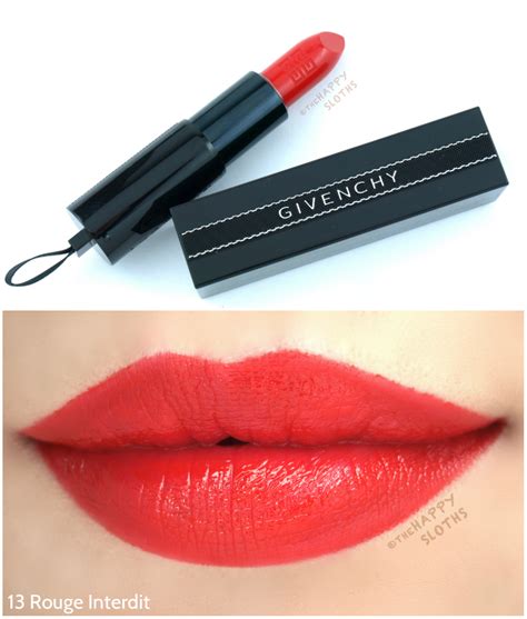 givenchy 13 rouge interdit